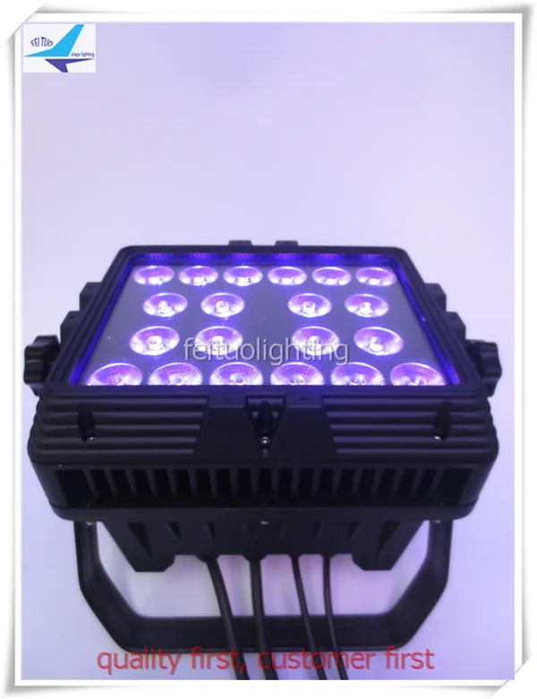 Водонепроницаемая уличная Светодиодная лампа dmx 20x15 Вт rgbwa 5 в 1|Эффект освещения