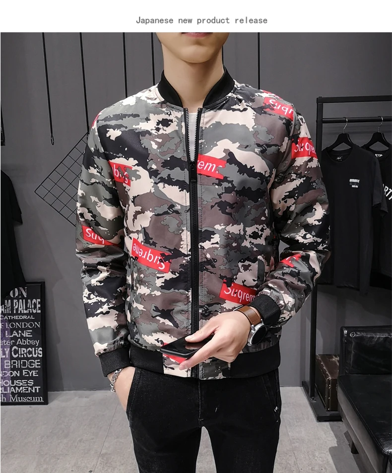 Уличная куртка Chaqueta Hombre, куртка в стиле хип-хоп, мужская приталенная куртка пилот, куртка-бомбер, мужские пальто со стоячим воротником, мужская одежда