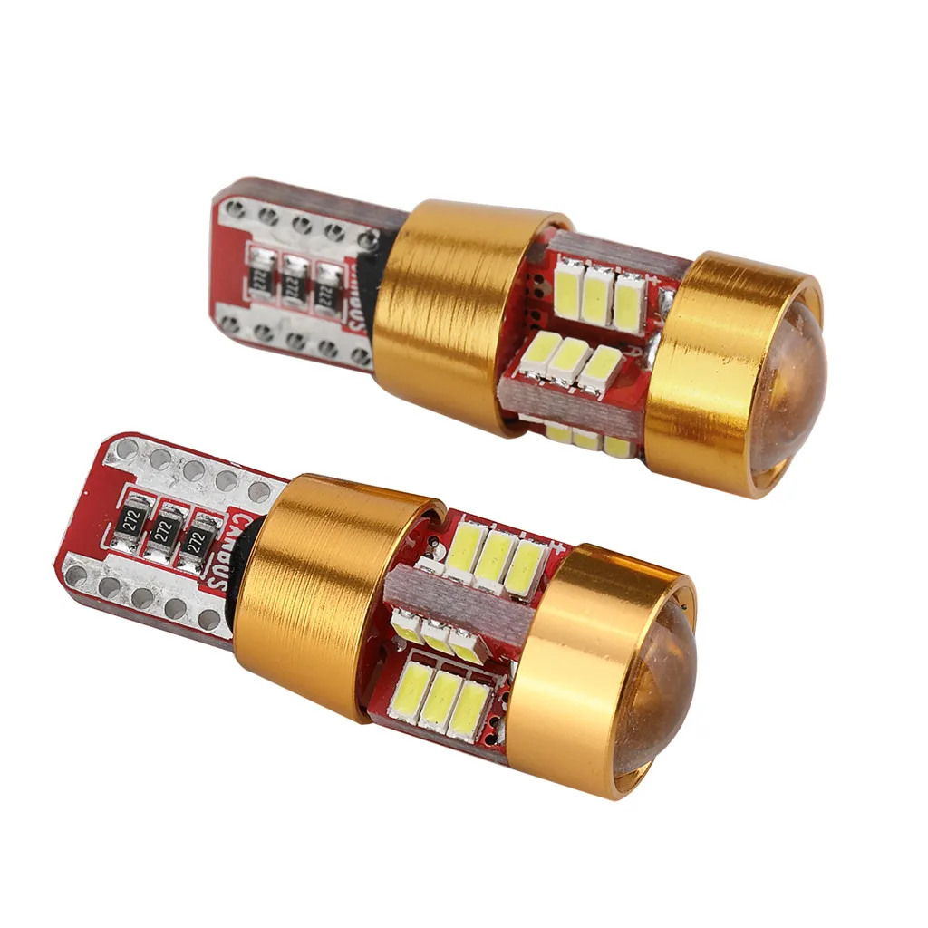 2 шт. T10 27SMD декодирования светодиодный автомобильный светильник ламп широкий