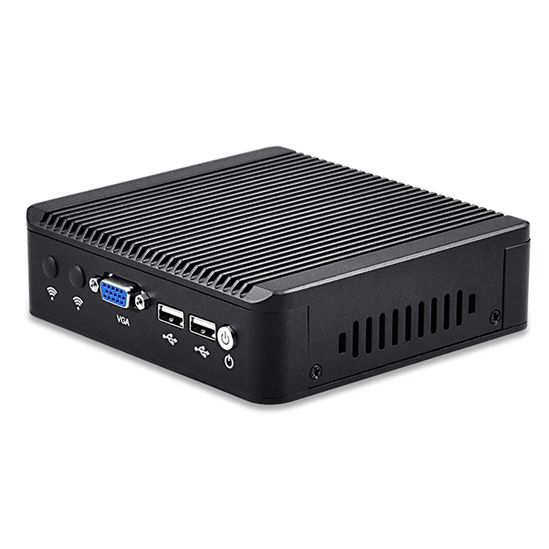 Четырехъядерный J1900 4 LAN Мини ПК Windows 10 7 PFsense брандмауэр маршрутизатор мини сервер