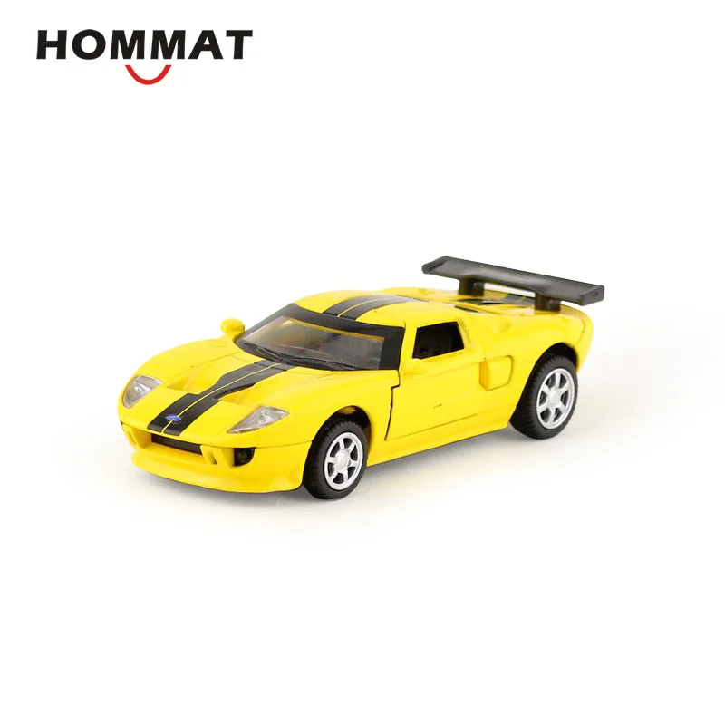 Модель автомобиля HOMMAT в масштабе 1:40 Ford GT модель суперкара из сплава подарок