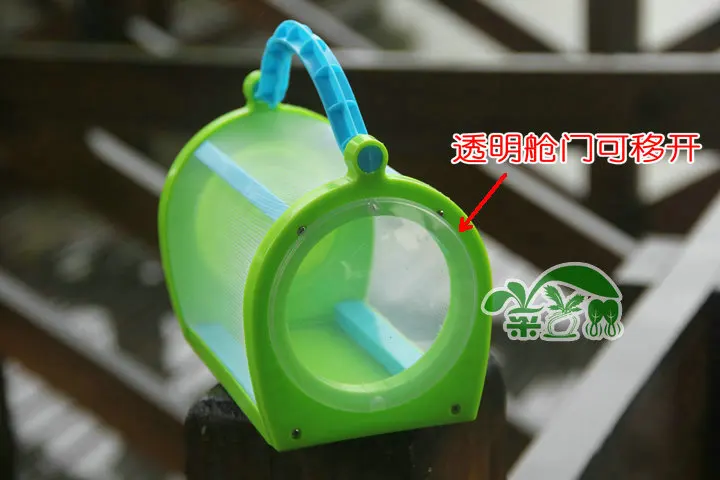 Пластиковая Детская клетка для захвата бабочек насекомых светлячков крикета