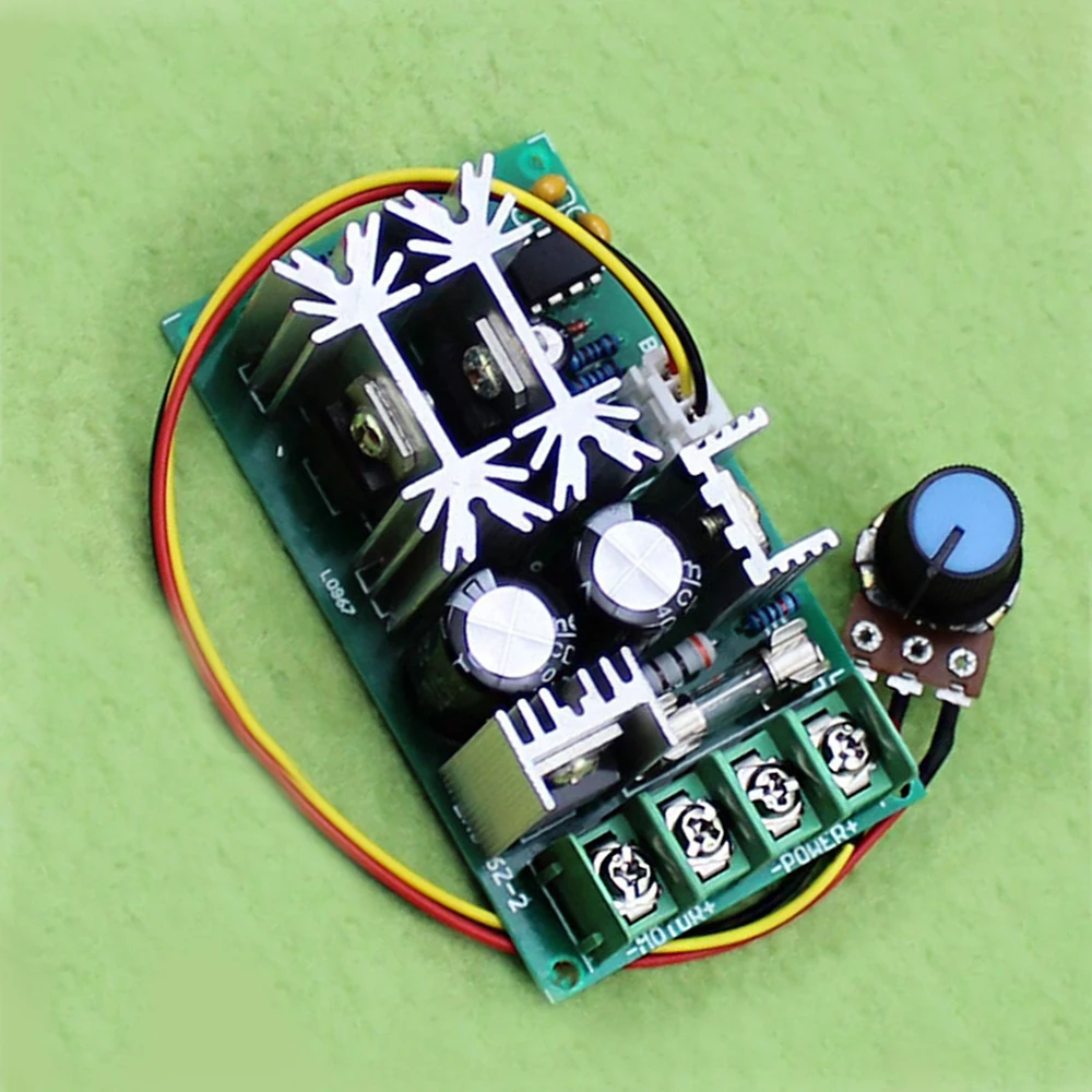 CNIKESIN IC модуль постоянного тока регулитор скорости двигателя 12V24V36V48V большая
