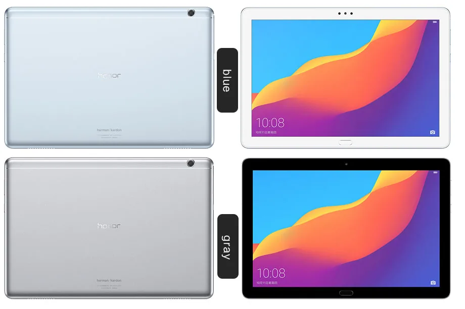 huawei honor MediaPad T5 10,1 дюймов 1080p Full HD ips Kirin 659 Восьмиядерный Android 8,0 honor Tablet 5 разблокировка отпечатков пальцев