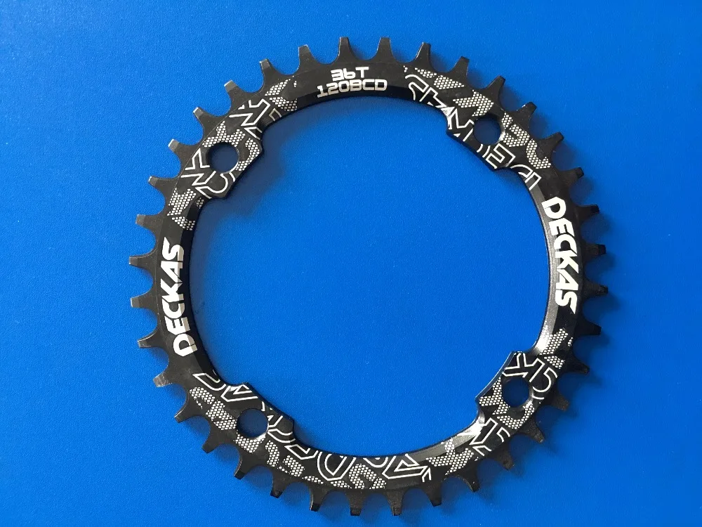 DECKAS круглая велосипедная звезда 120bcd с узкими широкими зубьями|narrow wide|narrow wide