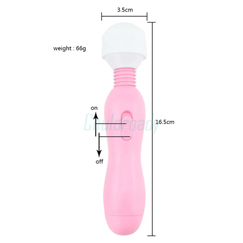 Многоскоростной массажер Волшебная палочка Мини AV вибратор Стимулятор клитора