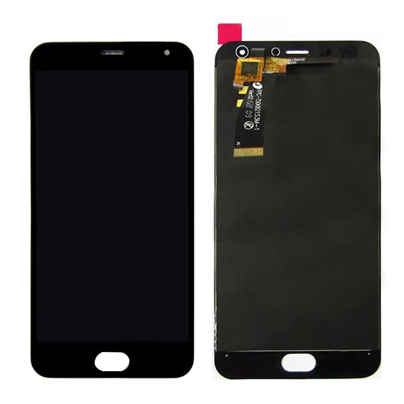 5 дюймов Полный ЖК Дисплей + Сенсорный Экран Digitizer Стекло Ассамблеи для Meizu M2 Mini/Meilan