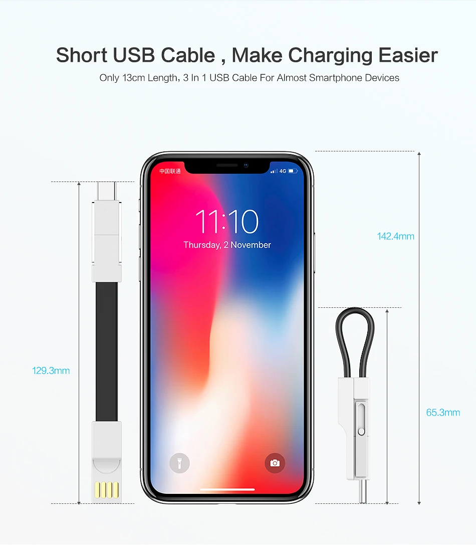 3 в 1 Магнитный USB кабель для iPhone 7 8 X XR Micro USB зарядное устройство USB C зарядный шнур Android кабели для мобильных телефонов для Xiaomi samsung