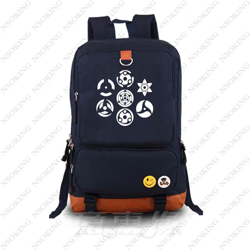 Наруто рюкзак школьный рюкзак японский аниме Учиха Саске Bookbag Uzumaki Наруто косплей рюкзак сумка на плечо - Цвет: 021