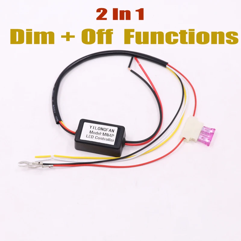 1 шт. Авто Светодиодный дневной светильник реле DRL модуль контроллера