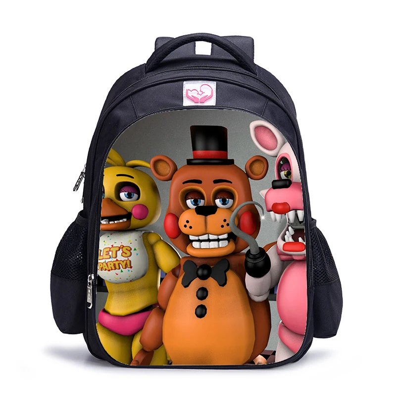 16 дюймов Five Nights At Freddys Детские рюкзаки для девочек-подростков школьные сумки ортопедический мультяшный рюкзак для детей мальчиков