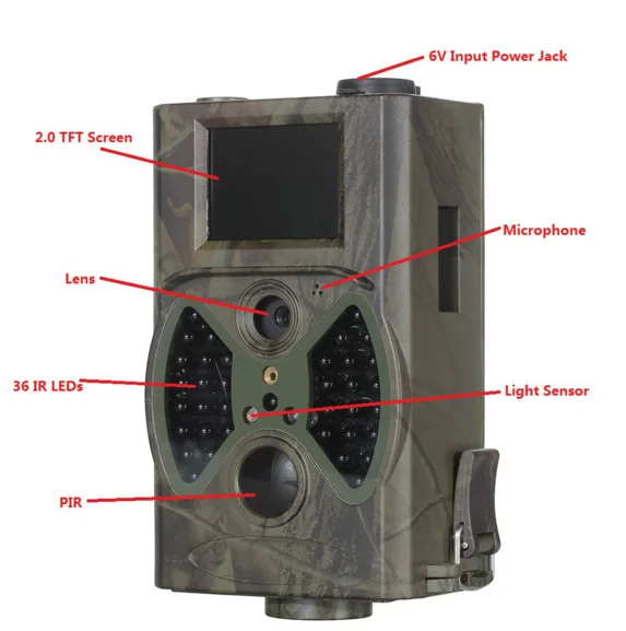 Беспроводная камера слежения за дикой природой, Охотничья камера s HC300A 12MP, Дикая камера наблюдения, фото ловушки, базовая скаутская камера слежения
