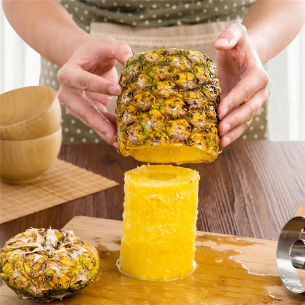 Pineapple Slicer Stainless Steel Cutter Corer Peeler Fruit Knife Vegetable Tools Home Artist | Дом и сад