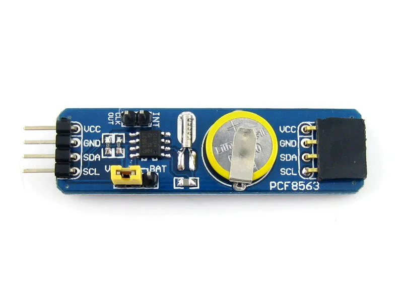 10 шт./лот PCF8563 RTC плата часы в реальном времени (RTC) модуль для I2C bus на доске