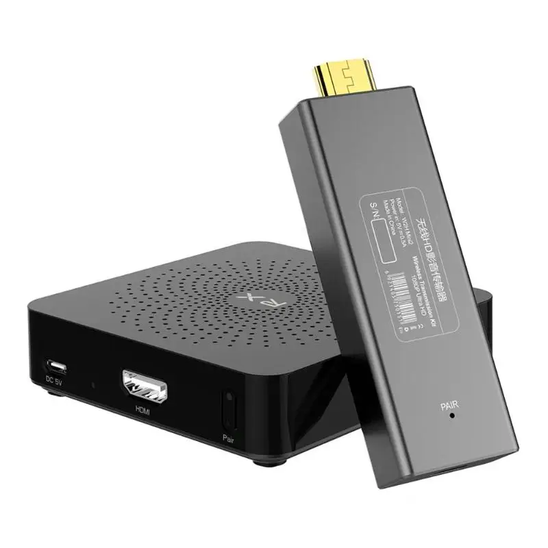 Measy W2H Mini2 HD беспроводной передатчик приемник Удлинитель AV ТВ Аудио Видео 30 М 1080P 5 в 1A беспроводной аудио передатчик приемник