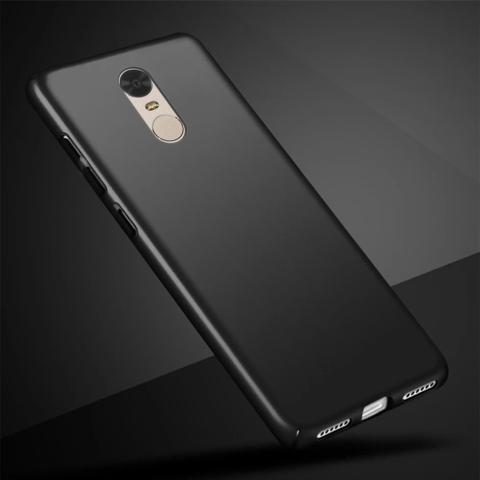 Пластиковый тонкий чехол для телефона Xiaomi Redmi Note 4 Pro Жесткий Чехол из