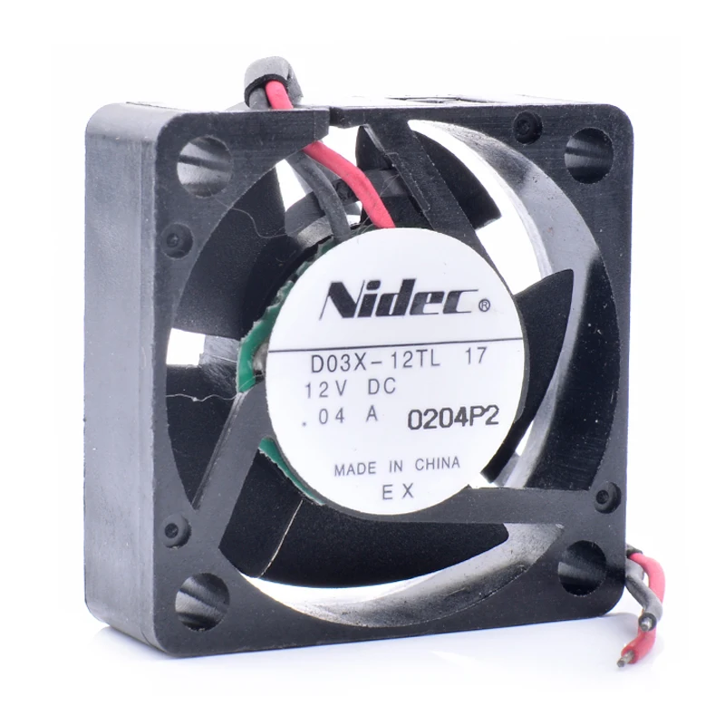 Gravador de Vídeo Roteador de Alto Ventilador de Refrigeração Original 30x30x10mm 12 v 0.04a Pequeno Volume D03x-12tl 3010 3 cm