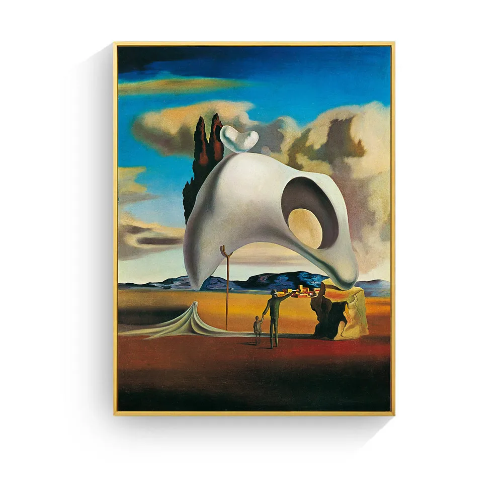 Salvador Dali классический холст Художественная печать живопись плакат Настенные картины для украшения дома Настенный декор подарки на год без рамки - Цвет: 4