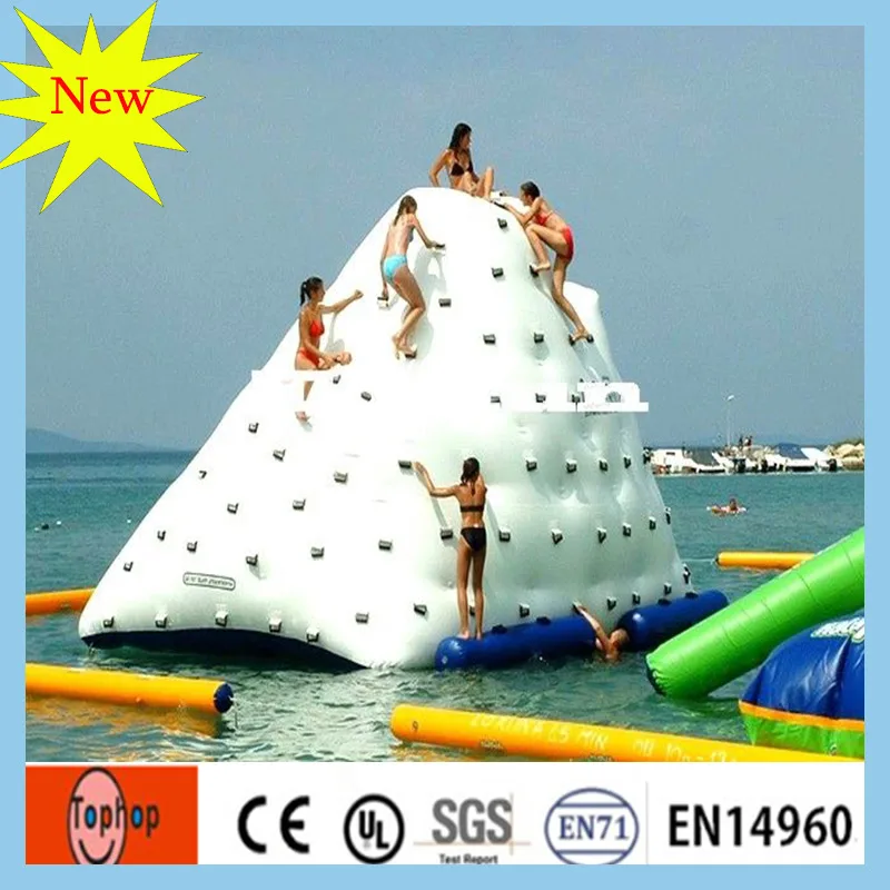 Бесплатная доставка горячая Распродажа надувные игрушки для водных игр айсберг