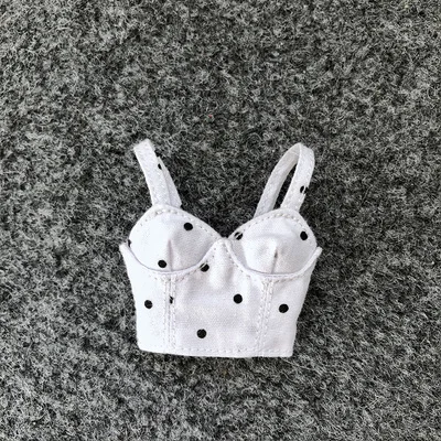 Новинка; 1/6 кукла клетчатый жилет 1/6 кукольная Юбка 1/6 кукла Джинсовые шорты(Fit blyth, pullip, BJD, озон, kurhn, Licca, JerryB, 1/6 кукла - Цвет: black point