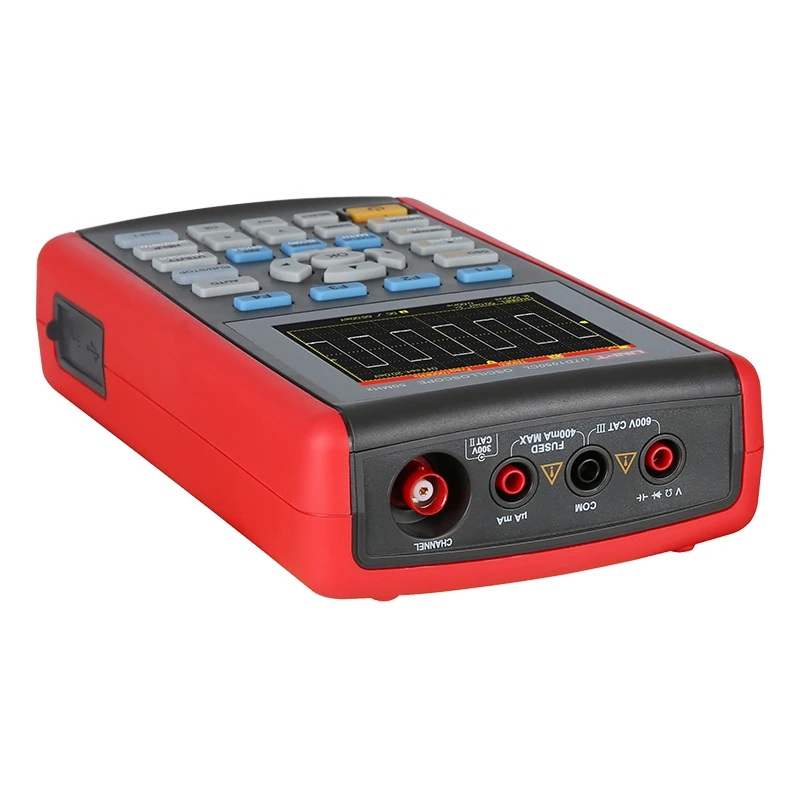 UNI-T UTD1050CL Ручной цифровой осциллограф 3,5 дюймов TFT ЖК-дисплей 1CH 25 МГц скопметр