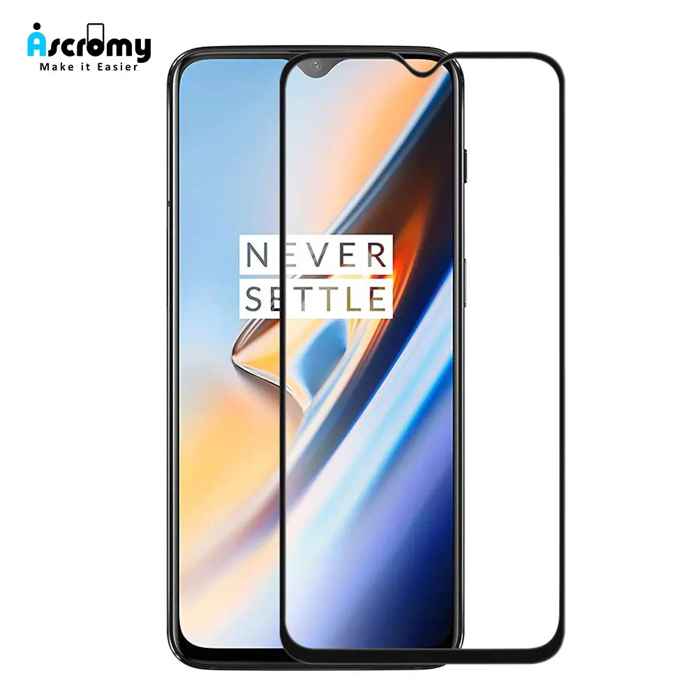 Ascromy для Oneplus 6 T закаленное стекло 5D полное покрытие защита экрана Pelicula One plus 5 5T verre