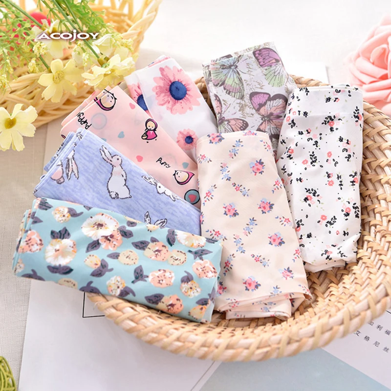 Top Quality Sexy finnish pulp Women's Panties Fashion Cute Printing Ice Silk Seamless panty Triangle Female Briefs A812 F | Женская
