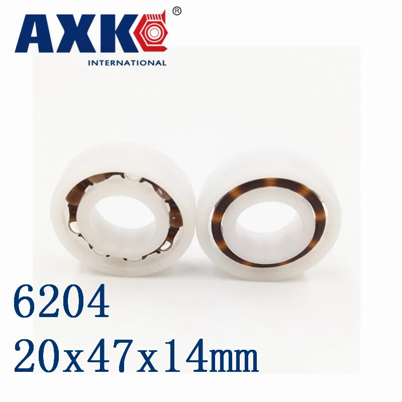 Axk 6204 Pom (10 шт.) пластиковые шариковые подшипники 20x47x14 мм стеклянные шарики 20 мм/47
