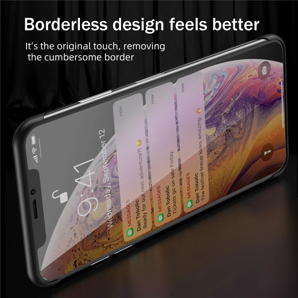 Jetjoy чехол для iPhone X XR XS Max роскошный Бескаркасный матовый карамельного цвета