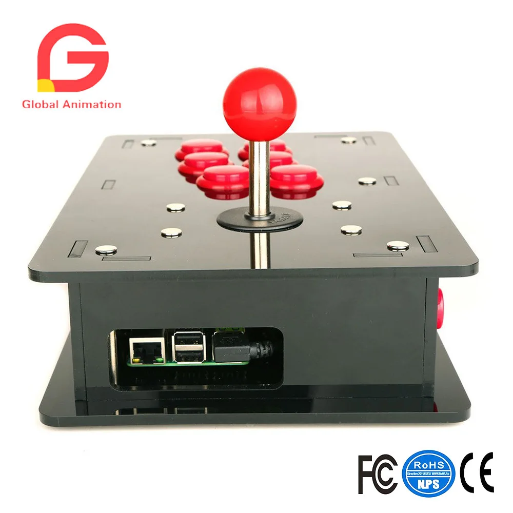 Ретро игровое поле Аркада эмуляции консоли DIY Аркады файтинг джойстик Пуговицы