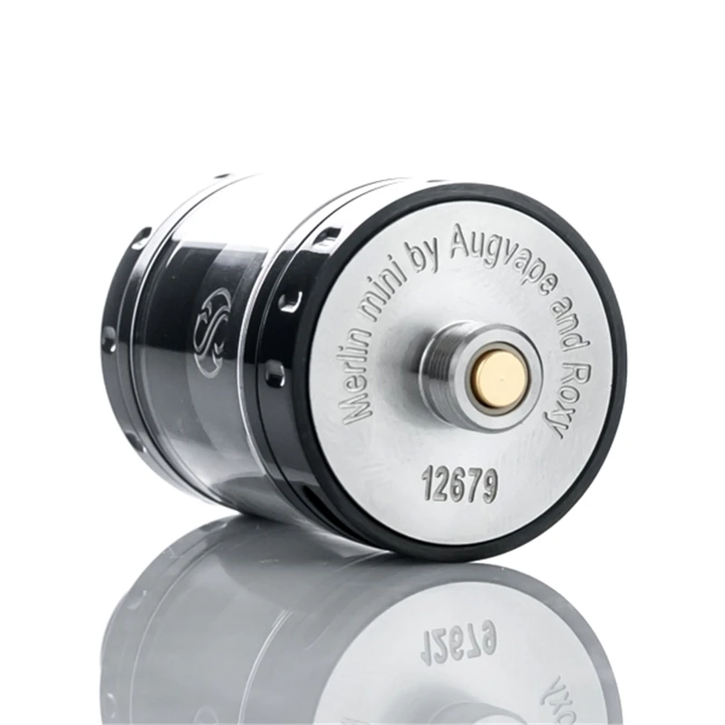 Атомайзер Augvape Merlin Mini RTA 10 шт. два ядра Clapton плавленые катушки герметичный одна