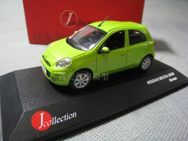 J-коллекция 1:43 NISSAN MICIA 2010 сплав модель автомобиля литье под давлением металлические игрушки подарок на день рождения для детей мальчиков
