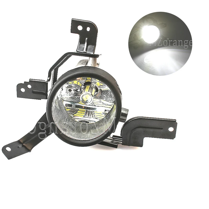 LED L Для Хонда сrv 2008 туман светильник s светодиодный туман светильник s в сборе CR-V 2007 2009 Галогенные Противотуманные лампы Дневной светильник передние фары противотуманные светильник - Цвет: LED L