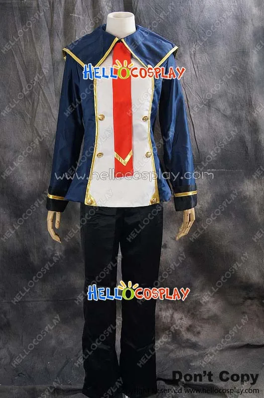 

Blazblue Cosplay Jin Kisaragi Uniform Suit Costume H008