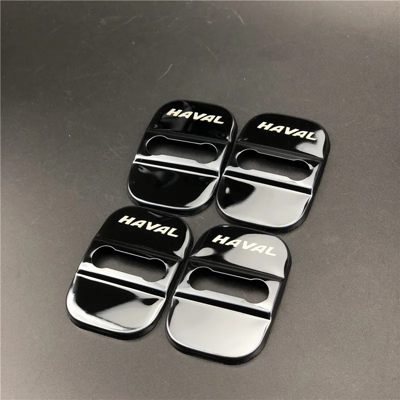 B type black Logo Автомобильный Дверной замок Пряжка для Haval H2 H2S H4 H6 H7 H8 H9/для WEY VV5 VV7/для Borgward BX5 BX6 BX7/для LYNK& CO 01 02 для Volvo XC60 - Цвет: B type black Logo