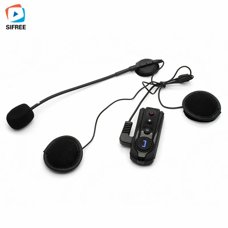 BT-S1 Bluetooth домофон мотоциклетный шлем беспроводная гарнитура мотоцикл Bluetooth для bluetooth домофон гарнитура с fm-радио для телефона