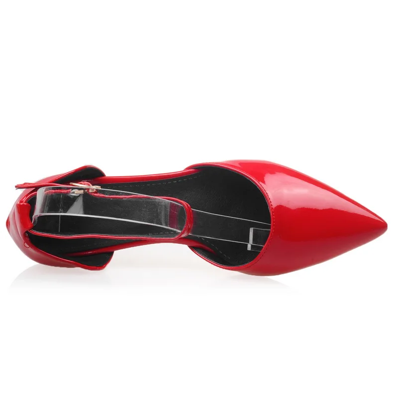 Женские босоножки на платформе туфли-лодочки с острым носком высоком каблуке