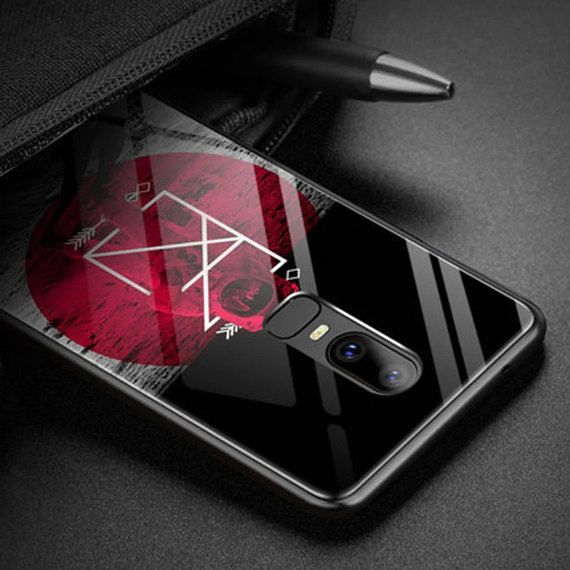 Чехол для Oneplus 6, Роскошный чехол для телефона из закаленного стекла, чехлы для Oneplus6 1+ 6 One plus 6 Capa A6000, Защитные Чехлы