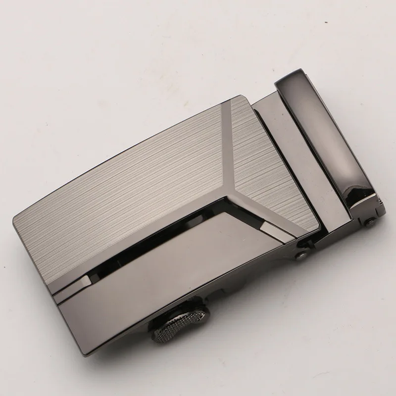 315 Guan Pin Натуральная мужская головка ремня, пряжка ремня, пояс для отдыха головы бизнес аксессуары Автоматическая пряжка Ширина 3,5 см - Цвет: 315