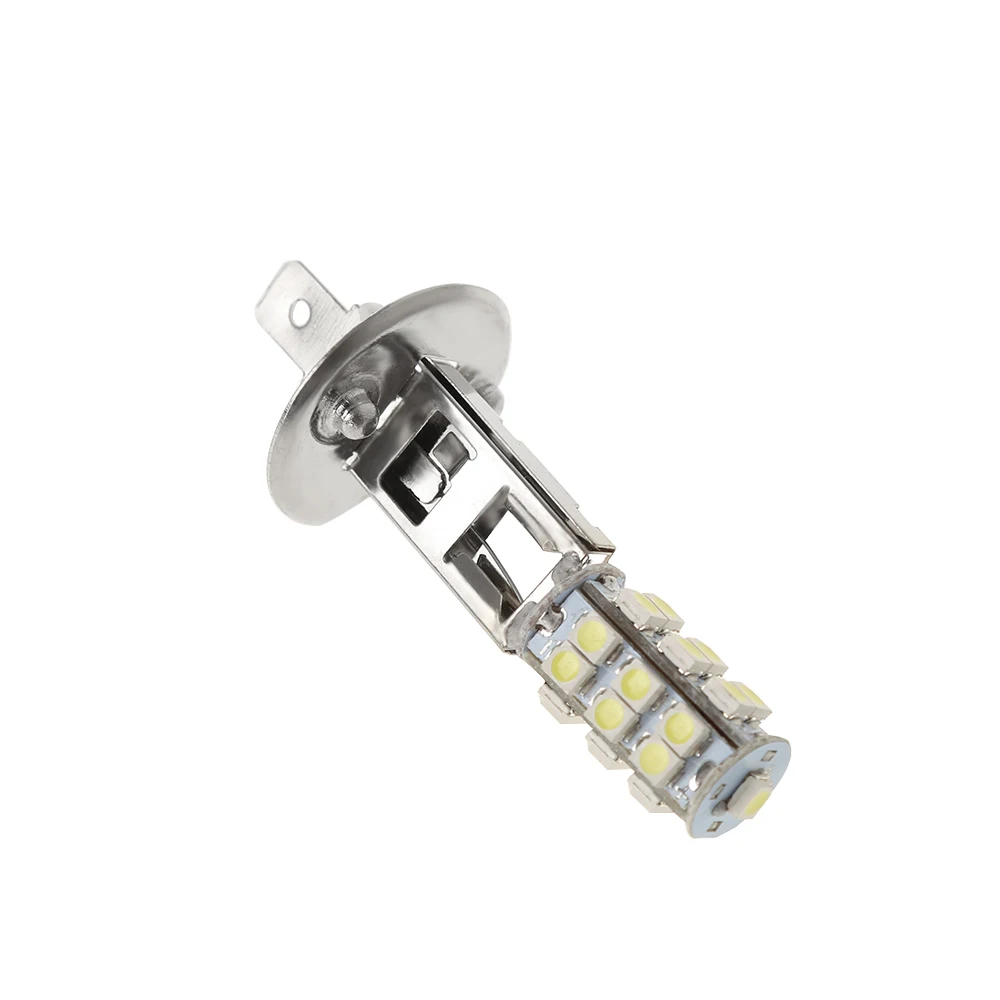 2 шт. Высокая мощность H1 HID 25 SMD СВЕТОДИОДНЫЙ фара противотуманная ксеноновая лампа чистый белый яркий 6000K