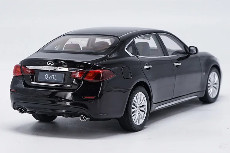 1:18 Infiniti Q70L высокая модель автомобиля из цинкового сплава, коллекция и подарок металлическая роскошная модель автомобиля, шесть открытых дверей