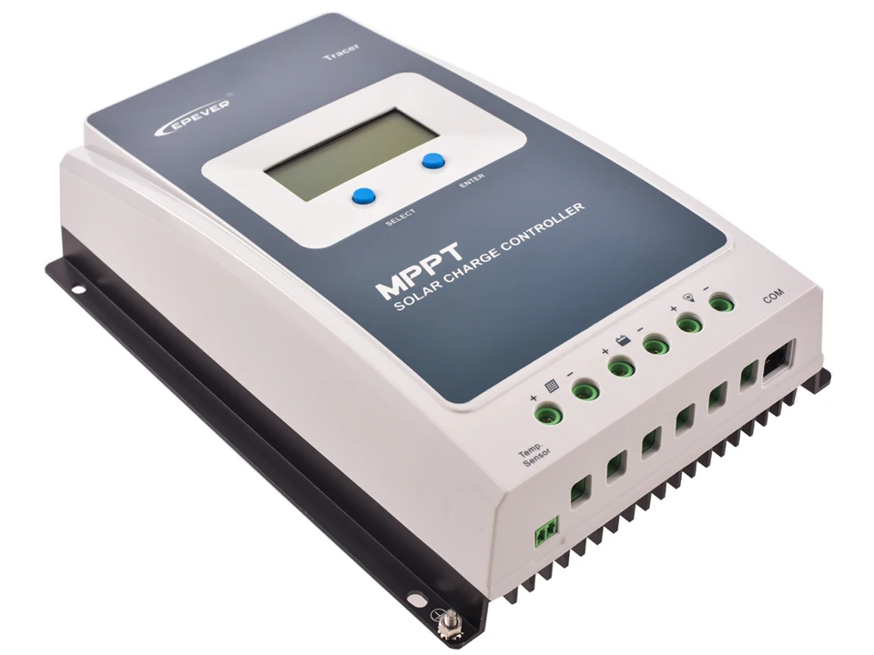 EPever 40A/30A/20A/10A MPPT Контроллер заряда для свинцово-кислотных литий-ионных батарей 12 в 24 В