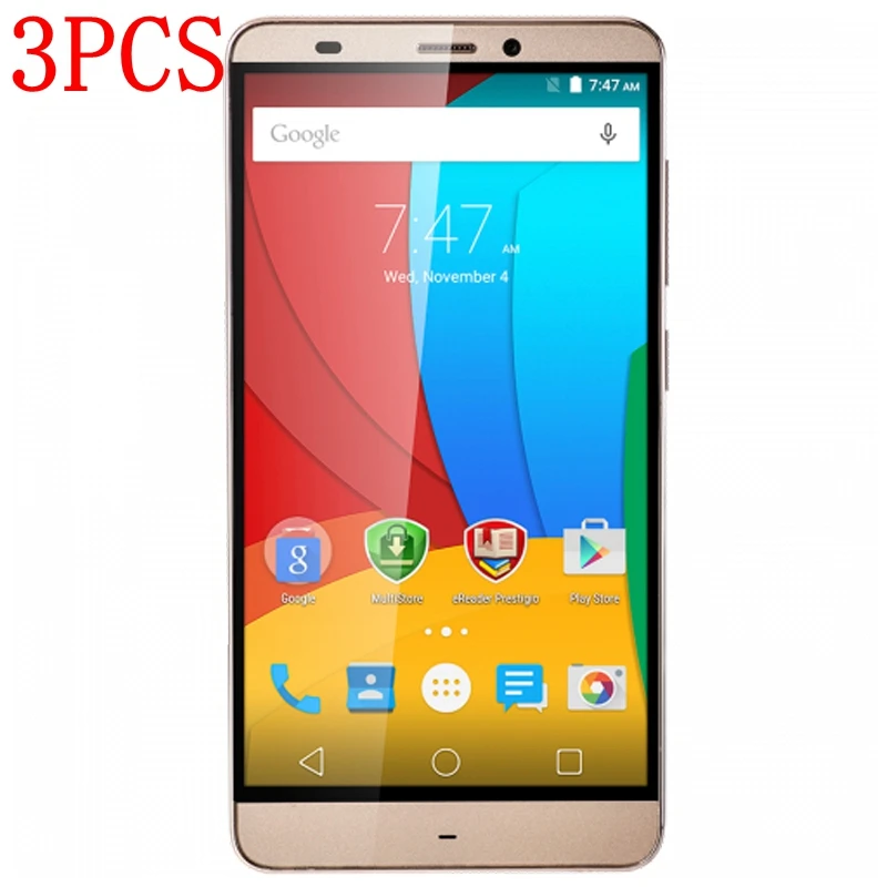 3 шт полное клеевое закаленное стекло для Prestigio Grace S5 LTE Защитная пленка для экрана для PSP5551Duo 5551 Duo стекло
