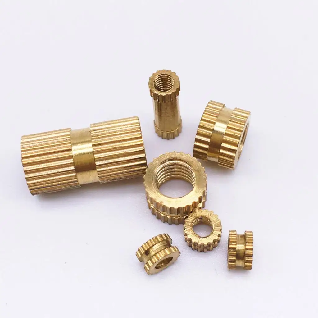 Wkooa M4 x 5 5x6 круглые латунные гайки Rohs PASS 1000 штук|brass bolts and nuts|nut makernut parts |