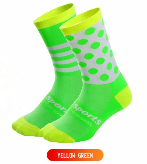 DH SPORTS Socks cycling Socks four seasons long compression tube bicycle ladies men Crossfit sock