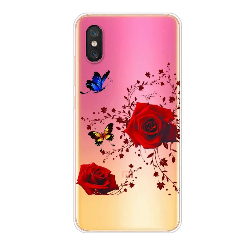 Чехол для Xiaomi Mi 8 Pro чехол Mi8 силиконовый мягкий телефона из ТПУ планшетов Mi8pro 6 21 |