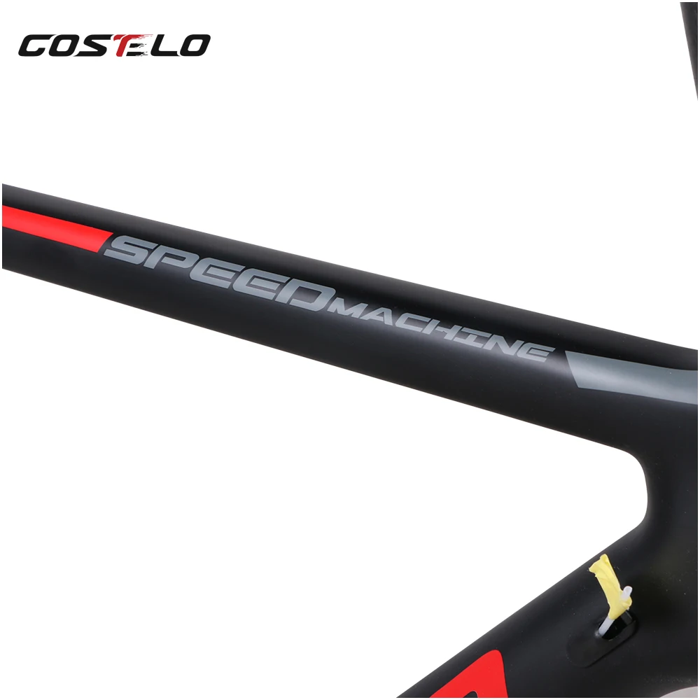 Новейший диск Costelo Speedmachine1.0 карбоновый дорожный велосипед велосипедный держатель для телефона Costelo велосипедная Рама Bicicleta карбоновая рама для велосипеда