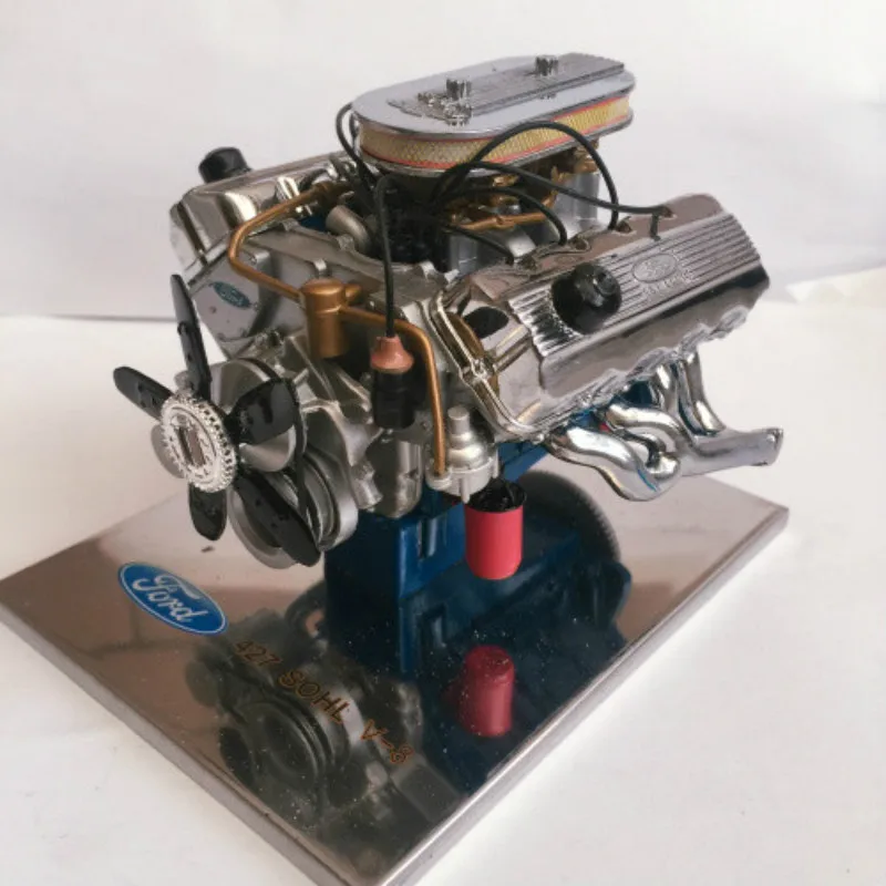 1:6 427 Sohc Модель двигателя сплав модель автомобиля