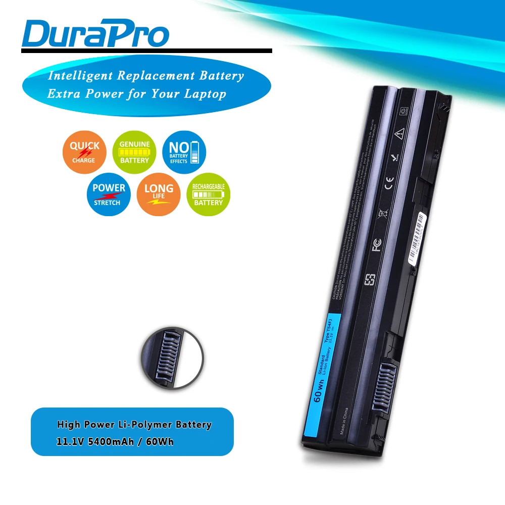 Аккумулятор E6420 для ноутбука Dell Latitude E6520 E6430 E6440 E5530 E5520 M5Y0X HCJWT T54FJ 911MD 4YRJH PRRRF 6 ячеек