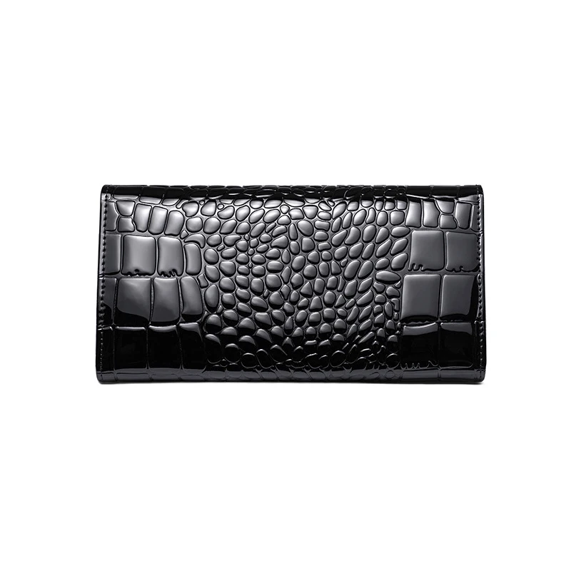 Роскошные кожаные Для женщин s бумажник из кожи аллигатора дизайн женский клатч